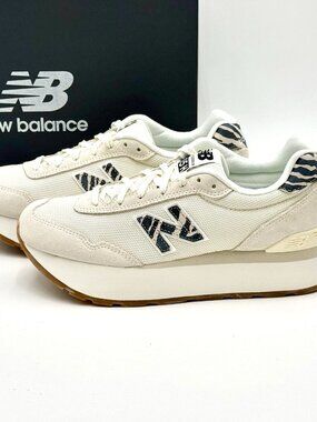 New Balance 515H Platform Women’s Size 9.5 Sea Salt/Beige Zebra WL515HDD